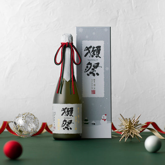 獺祭 磨き二割三分 発泡にごり酒 Xmas 箱付き